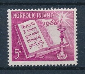 [117064] Norfolk Island 1960 Christmas Bible  MNH