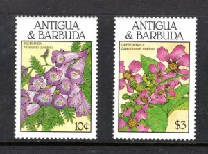 ANTIGUA-BARBUDA MNH VF Flowers