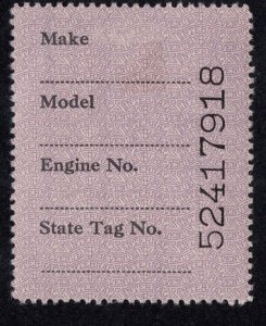 U.S. - RV33 - EXTRA FINE -  Hinged
