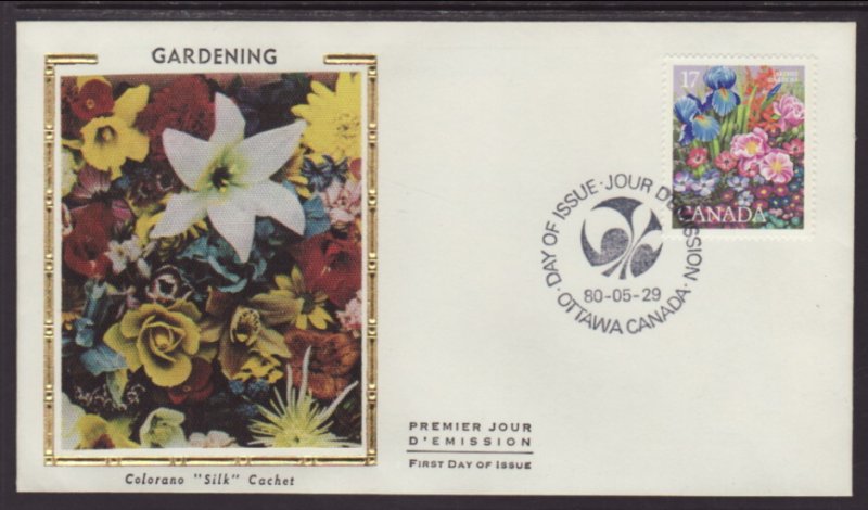 Canada 855 Flowers Colorano U/A FDC