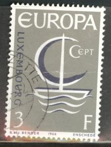 Luxembourg Scott 440 used 1966 Europa stamp