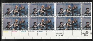 #1629-31 MNH Plate Block Strip of 20