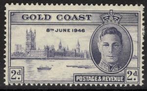 GOLD COAST SG133 1946 2d VICTORY p13½x14 MTD MINT