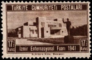 Turkey #863-868, Complete Set(6), 1941, Hinged