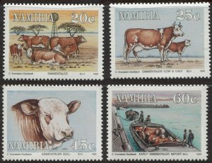 1993 Namibia 739-742 Fauna