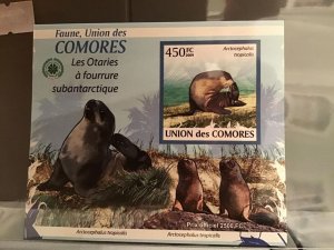 Comoro Islands 2009 Seals mint never hinged stamp sheet R24072