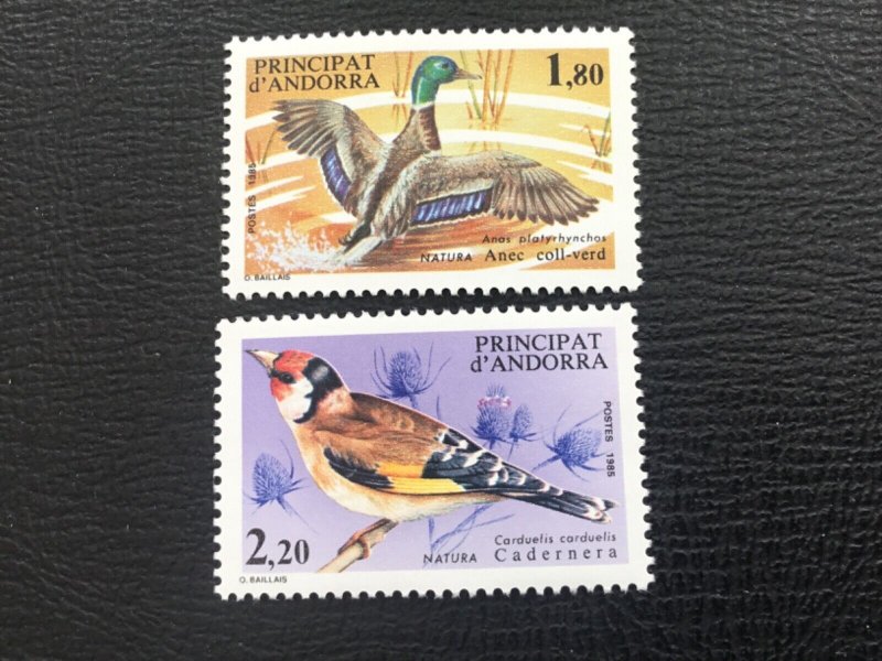 ICOLLECTZONE  Andorra 340-41 VF NH Birds