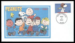 #3507 Peanuts - Snoopy Webcraft FDC