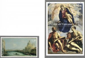 VATICAN CITY 2018 Tintoretto Paintings; Scott 1693-94; MNH