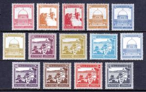 PALESTINE — SCOTT 65 84  — 1927-45 PICTORIAL SHORT SET — MH — SCV $175.35