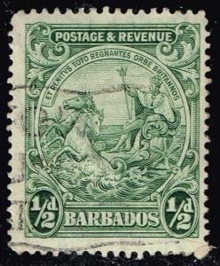 Barbados #166 Seal of the Colony; Used (0.25)