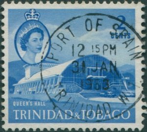 Trinidad and Tobago 1960 SG285 2c blue Queens Hall