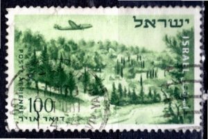 Israel 1954: Sc. # C11: Used Single Stamp