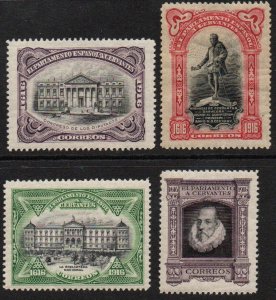 Spain Sc #O16-O19 Mint Hinged