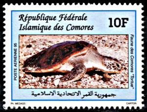 Comoro Islands C216, MNH, Sea Turtle