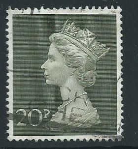 GB QE  II  SG 830  Fine   Used