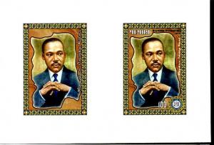 RUSSIA LOCAL SHEET FAMOUS PEOPLE MARTIN LUTHER KING