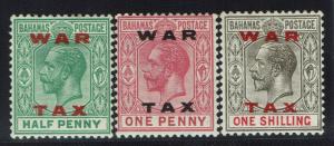 Bahamas SG# 102 - 104 - Mint Hinged - Lot 021216