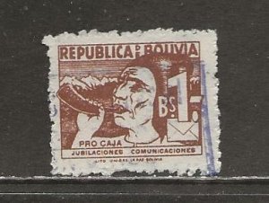 Bolivia Scott catalog # RA19 Used