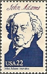 2216b AMEXIPEX 86 Adams MNH Single