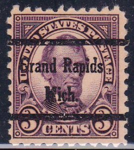 Precancel - Grand Rapids, MI PSS 584-45 - Bureau Issue