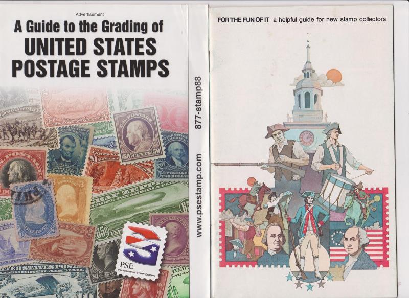 7 Different Stamp Collecting Pamphlets