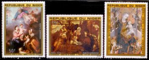 Niger 1975 SC# C252-4 Christmas MNH-OG L2733
