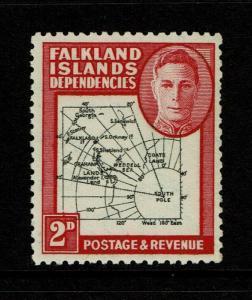 Falkland Islands SG# G3 MNH / Broken Arc Variety (See Notes) - S6042