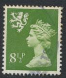 GB Scotland  SG S27 SC# SMH11 Used  Machin  8½p  see details