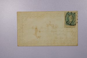 CSA - Scotts # 11 Used - Rural Alabama Cancel - L37848