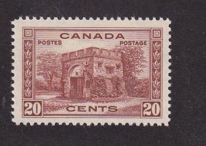 CANADA # 243 VF-MNH FORT GARRY ISSUE CAT VALUE $37.50 AT 20%  A VERY FAIR DEAL
