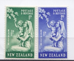 NEW ZELAND REVENUE STAMP 2V MINT NH