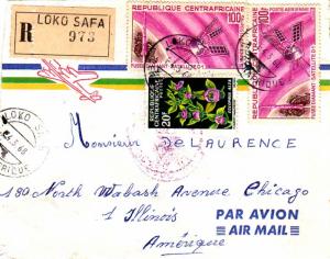 French Equatorial Africa 1968 Postal History