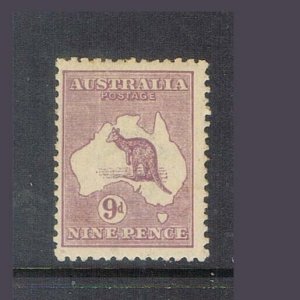 Australia 1915 Kangaroos Sc 50a MH