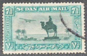 DYNAMITE Stamps: Sudan Scott #C14  – USED