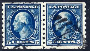 U.S. 396 Used FVF PAIR (0424)