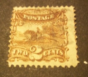 US #113 USED CV $85.00