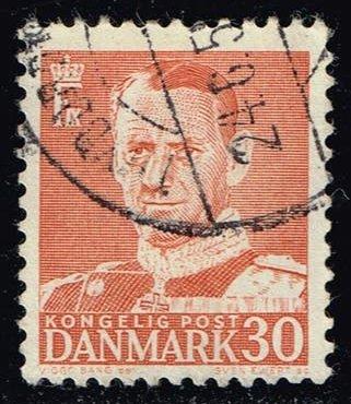 Denmark #335 King Frederik IX; used (0.50)