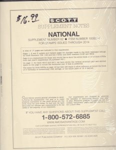 KAPPYS SCOTT NATIONAL ALBUM SUPPLEMENT #82 - 100S014 2014