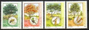 Bophuthatswana - 1985 Tree Conservation Set MNH** SG 164-167