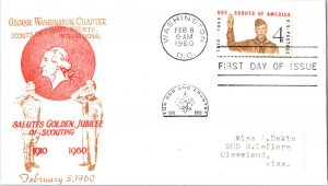 United States Scott 1145 Typewritten Address.