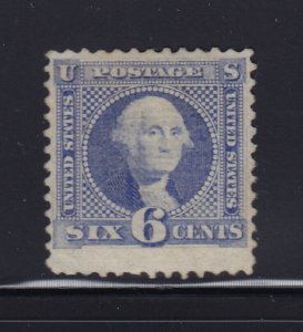 115 VF unused ( mint regum ) with nice color cv $ 1000 ! see pic !