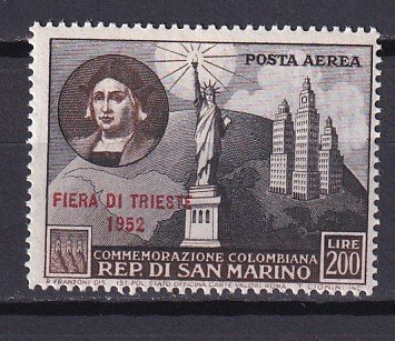 1952 - SAN MARINO - Scott # C81 - MNH**