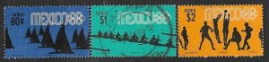 SD)1968 MEXICO SPORTS SERIES, NAVIGATION 80C SCT C335 MINT, USED ROWING 1P