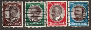 Germany 432-435 Used set