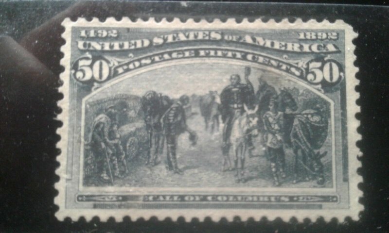  US #240 used thin e197.4637