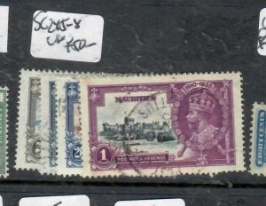 MAURITIUS  KGV   SILVER JUBILEE SET     SG 245-248   VFU           P2606H