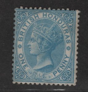 British Honduras Sc#1 M/H/F Cv. $72.50