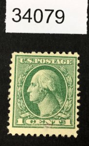 MOMEN: US STAMPS #525 MINT OG H LOT #34079