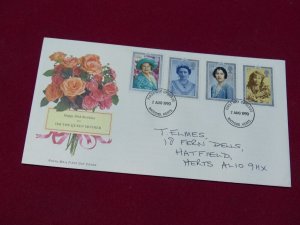 Great Britain First Day Cover 1990 Queen Mother 90th Watford cancel